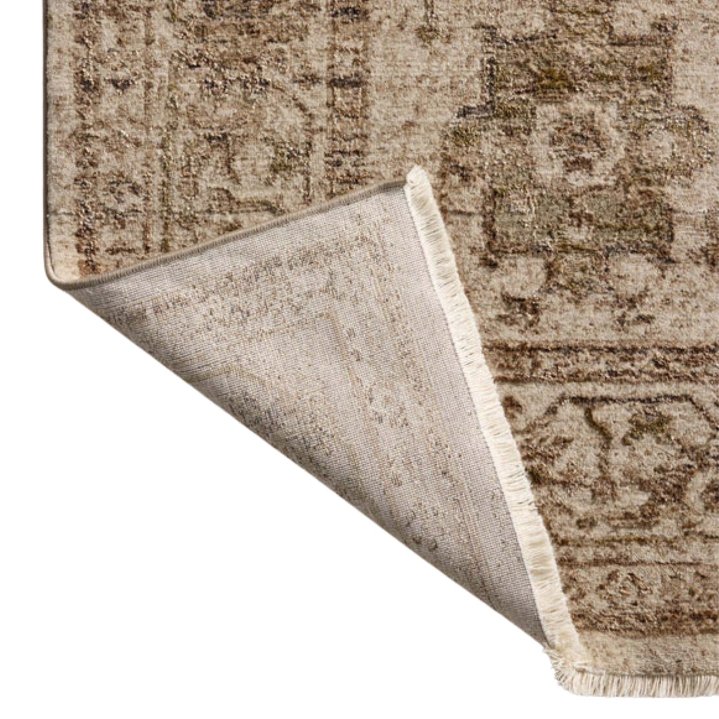 Haven Woven Rug, Ivory / Taupe