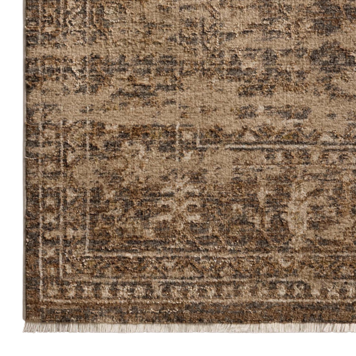 Horizon Woven Rug, Granite / Natural