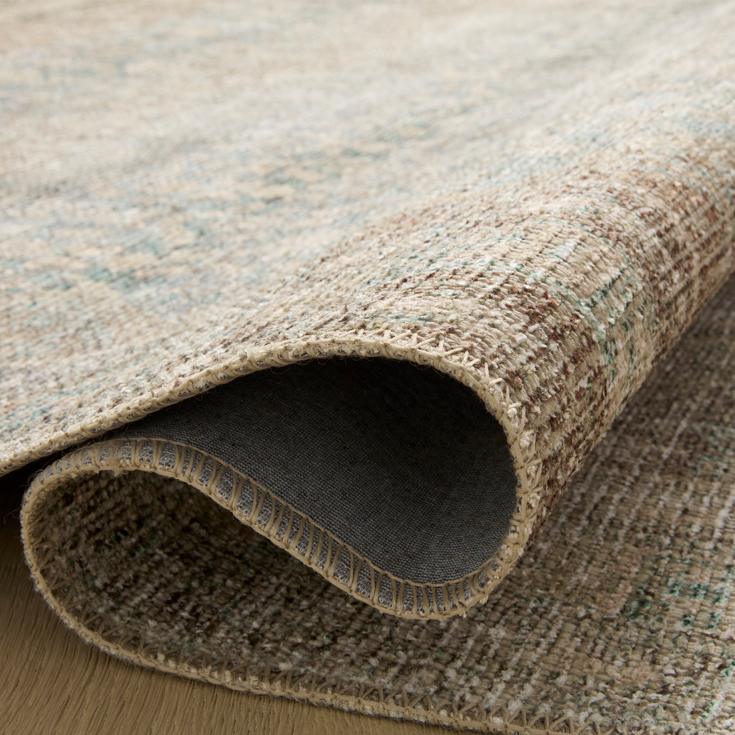 Joey Rug, Jade / Naturel