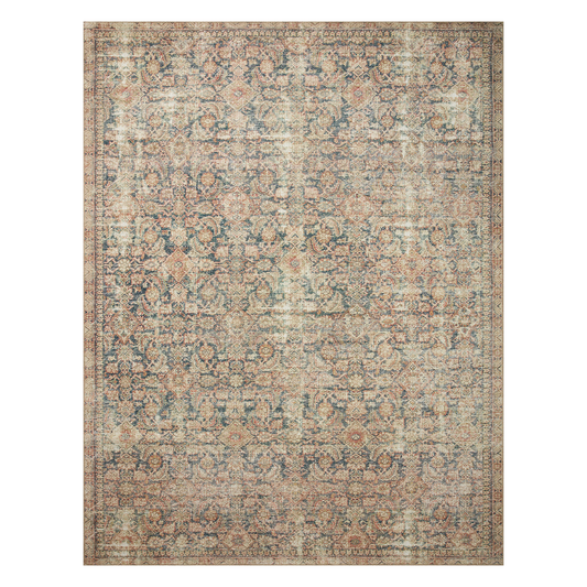 Joey Rug, Bleu marine / Multicolore