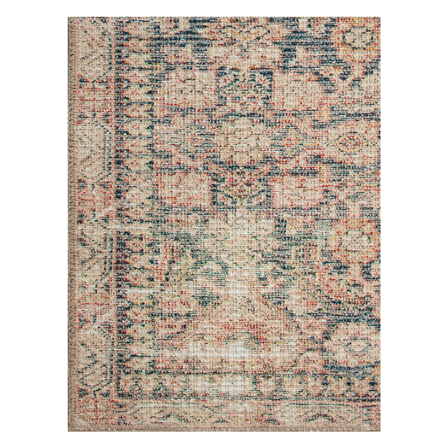 Joey Rug, Bleu marine / Multicolore