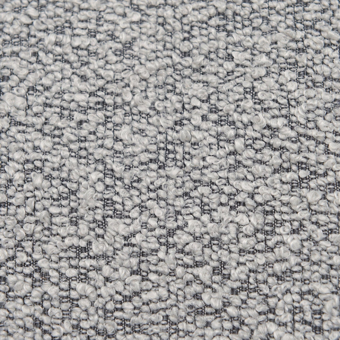 KINWELL Canapé 2 places en boucle avec coussins