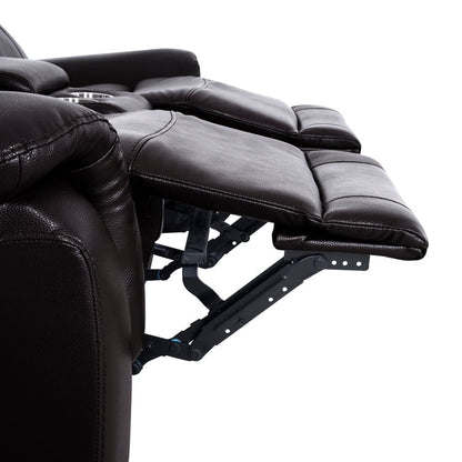 Collection de canapés inclinables manuels en cuir pour salon - Meubles inclinables en cuir pour maison, bureau et salon