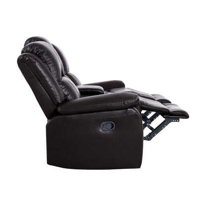 Collection de canapés inclinables manuels en cuir pour salon - Meubles inclinables en cuir pour maison, bureau et salon