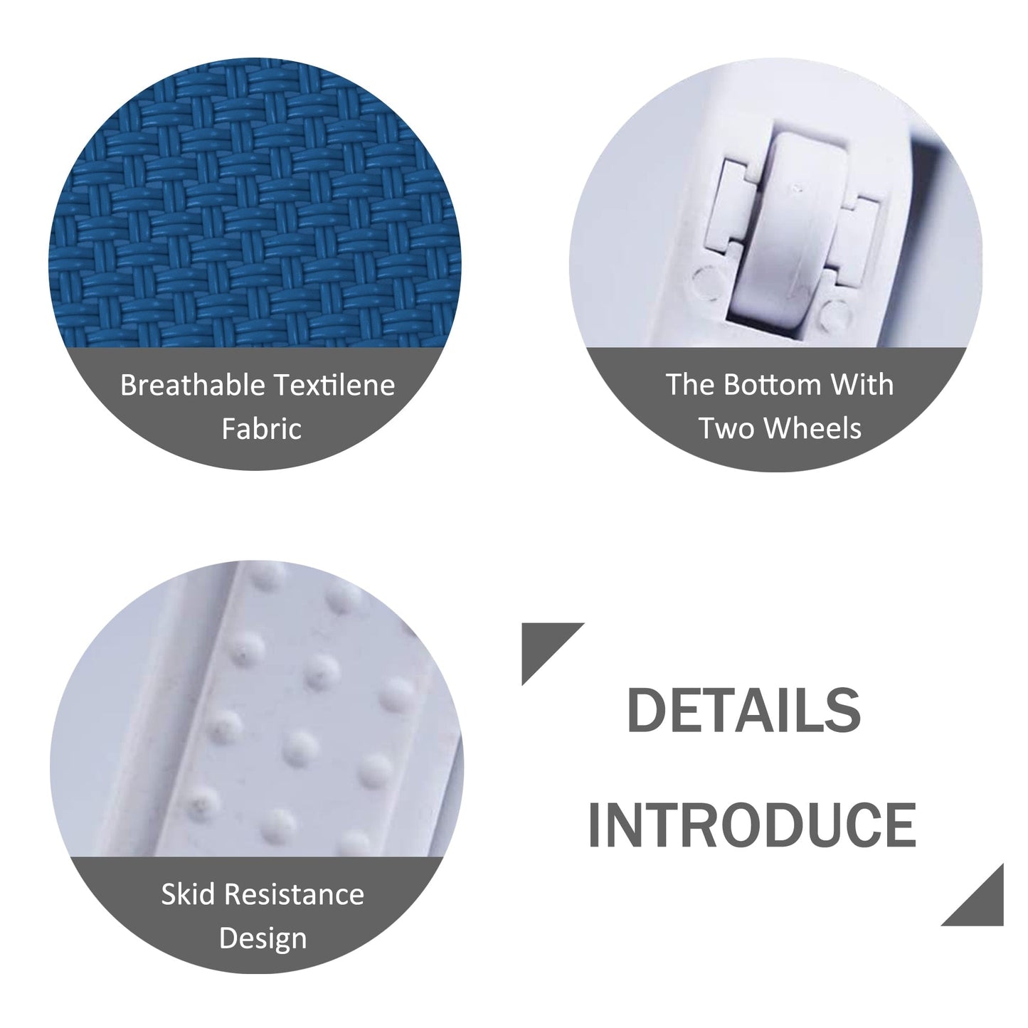 Chaise longue de jardin inclinable et réglable Kozyard Alan, entièrement en aluminium et avec pieds en résine de polypropylène.