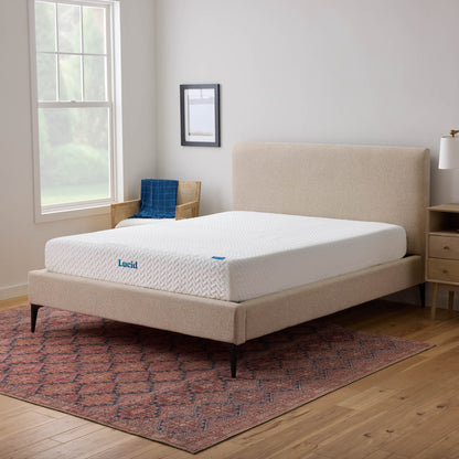 Matelas en mousse à mémoire de forme au gel de luxe Lucid de 10 pouces