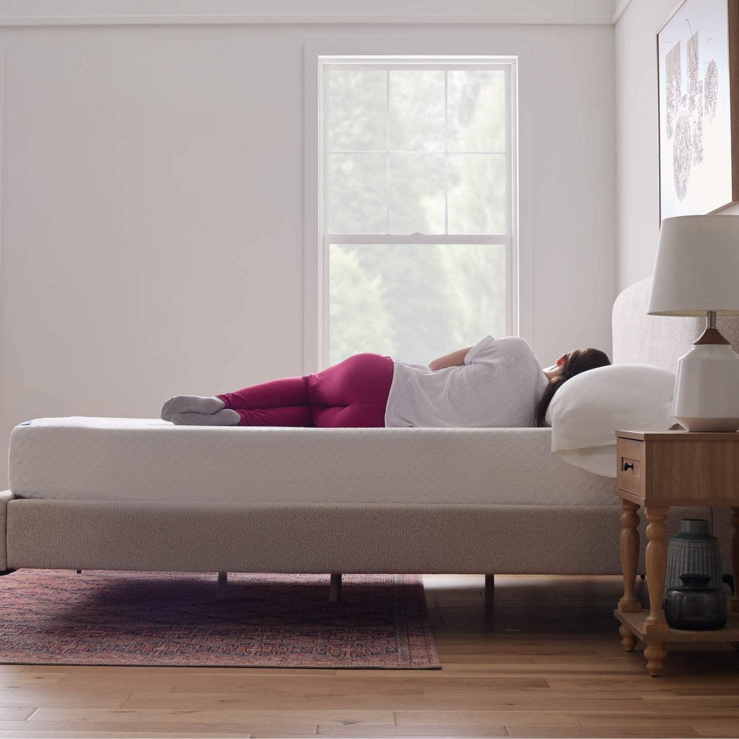 Matelas en mousse à mémoire de forme au gel de luxe Lucid de 10 pouces