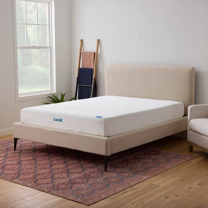 Matelas en mousse à mémoire de forme au gel de luxe Lucid de 10 pouces