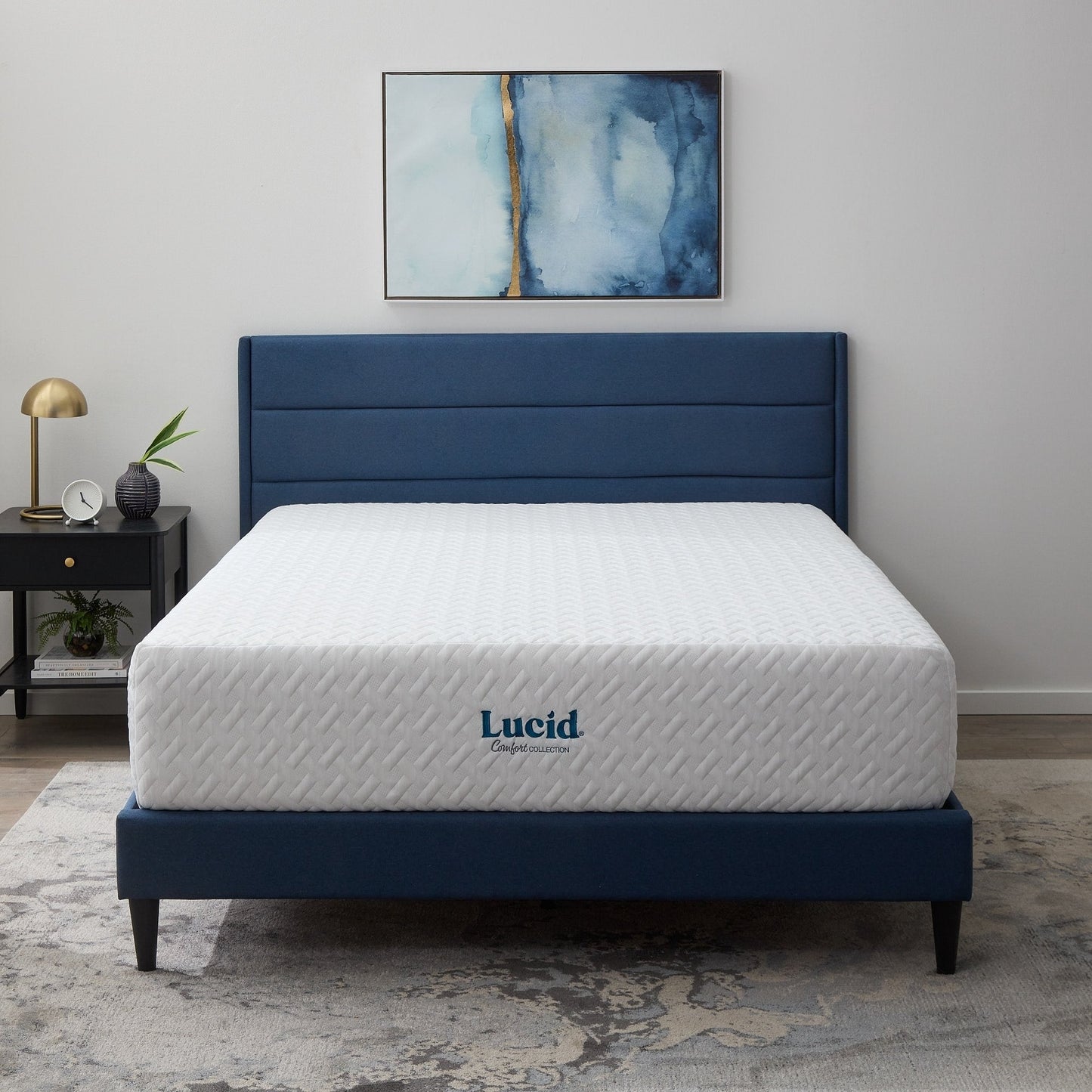 Matelas en mousse à mémoire de forme au gel Lucid de 14 pouces