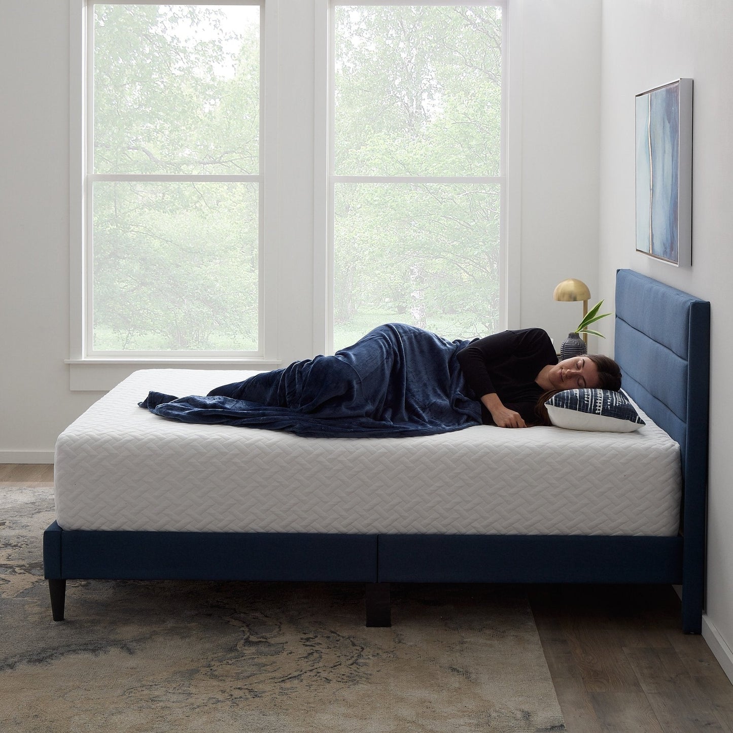 Matelas en mousse à mémoire de forme au gel Lucid de 14 pouces