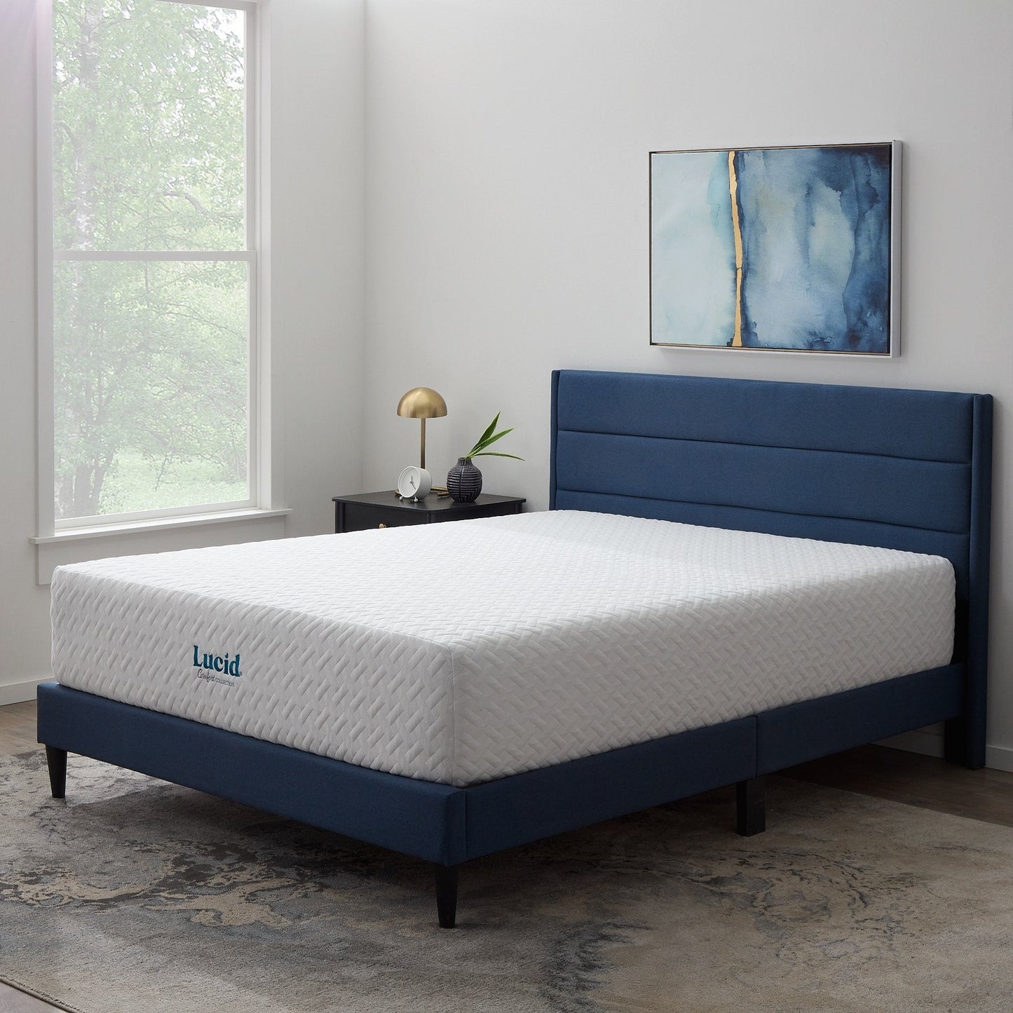 Matelas en mousse à mémoire de forme au gel Lucid de 14 pouces