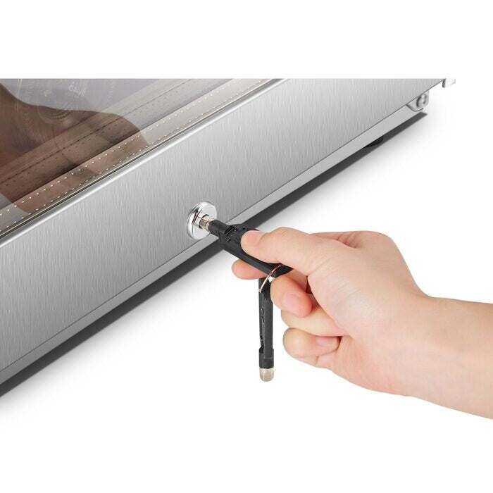 Cave à vin LanboPro 24 pouces à 44 bouteilles avec compresseur à double zone.