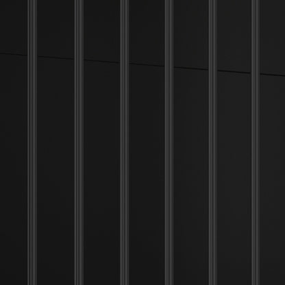 Grande niche pour chien d'angle, meuble pour 2 chiens, cage pour chien en forme de L - 58.7X41.1