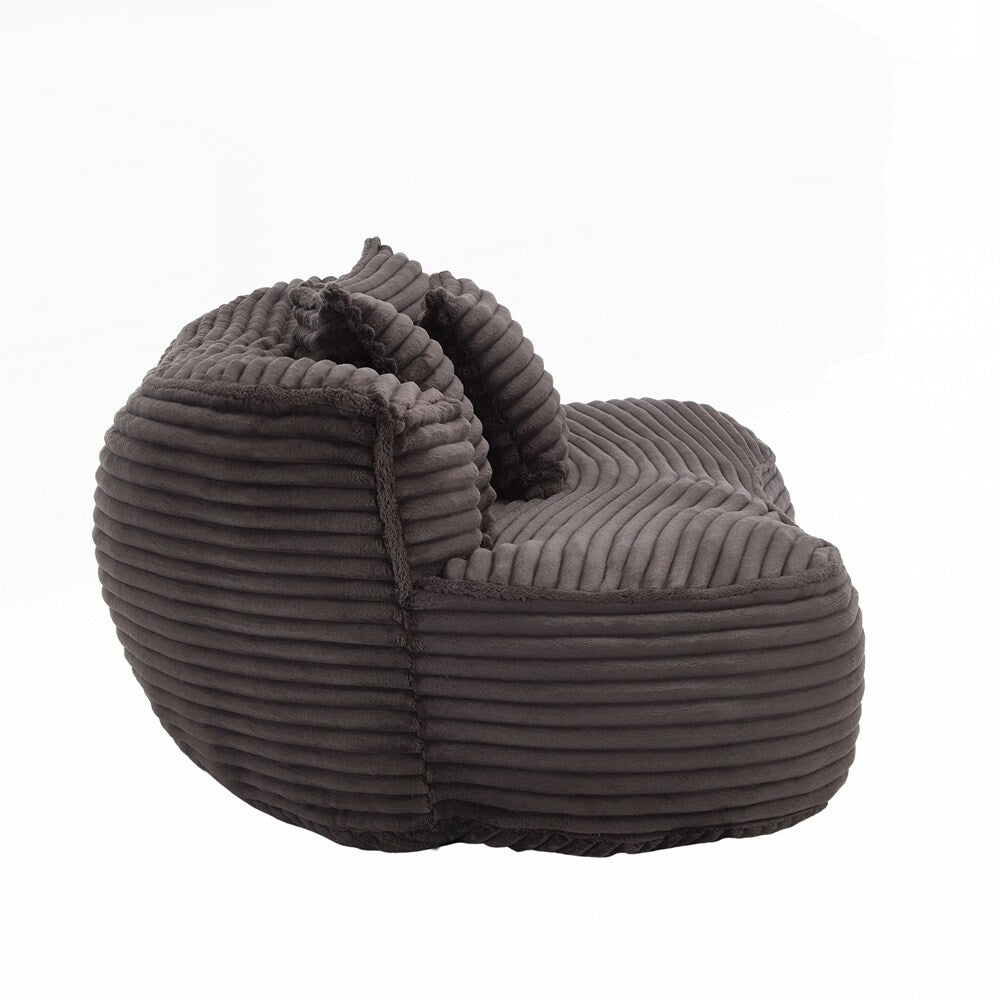Canapé paresseux, chaise longue confortable et durable, dossier haut, pouf, pour adultes et enfants - 2 places