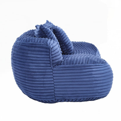 Canapé paresseux, chaise longue confortable et durable, dossier haut, pouf, pour adultes et enfants - 2 places
