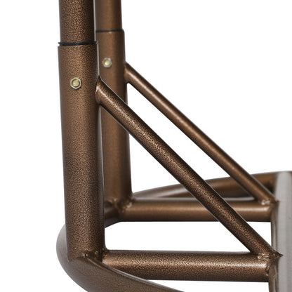 Chaise suspendue en forme d'œuf pour 2 personnes LeisureMod avec support - Hamac balançoire en rotin tressé pour intérieur/extérieur avec coussins