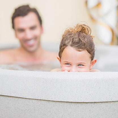 Spa Lifesmart LS100DX 4 places, 20 jets, 110 V, prêt à fonctionner, avec cascade.