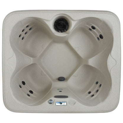 Spa Lifesmart LS100DX 4 places, 20 jets, 110 V, prêt à fonctionner, avec cascade.