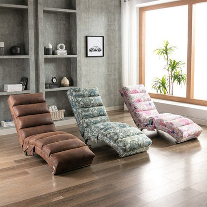 Fauteuil de massage en lin avec télécommande, fauteuil de massage électrique ergonomique, 5 modes.