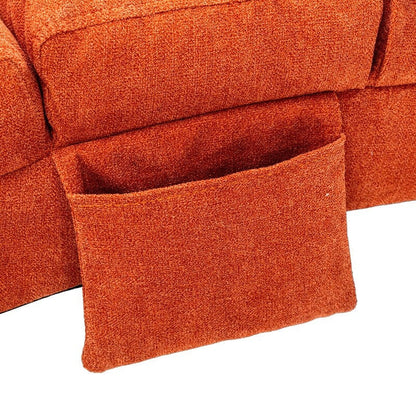 Fauteuil de massage en lin avec télécommande, fauteuil de massage électrique ergonomique, 5 modes.