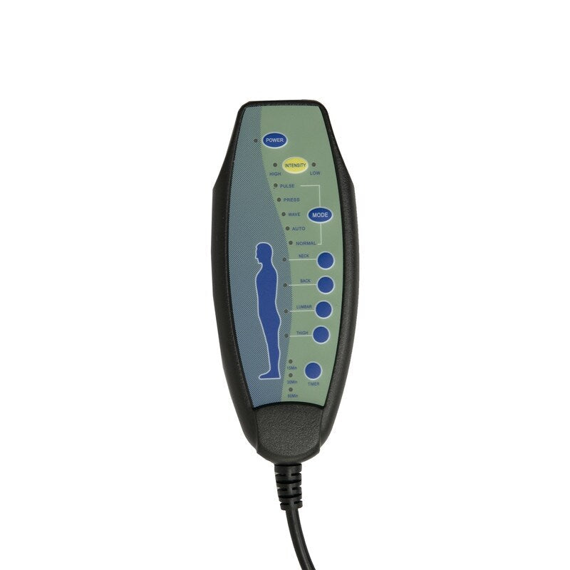 Fauteuil de massage en lin avec télécommande, fauteuil de massage électrique ergonomique, 5 modes.