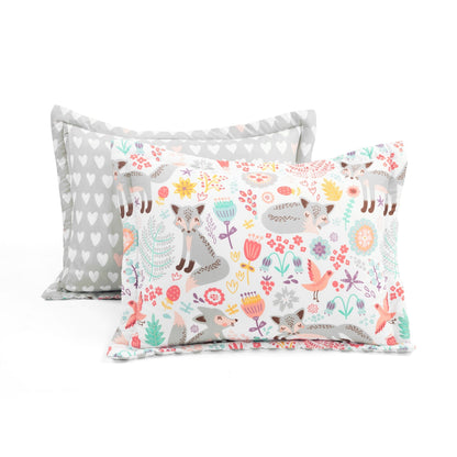 Drap-housse Lush Decor Pixie Fox avec édredon pour enfants pour la rentrée scolaire