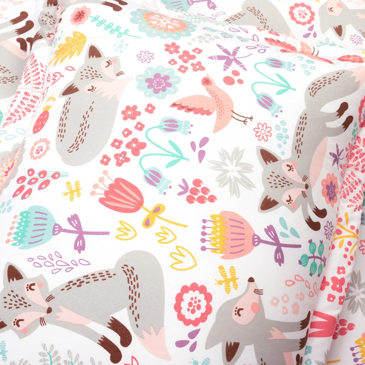 Drap-housse Lush Decor Pixie Fox avec édredon pour enfants pour la rentrée scolaire