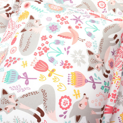 Drap-housse Lush Decor Pixie Fox avec édredon pour enfants pour la rentrée scolaire