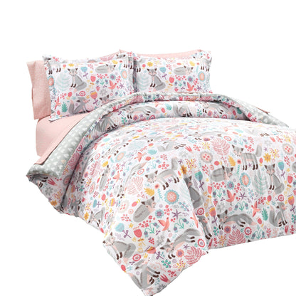 Drap-housse Lush Decor Pixie Fox avec édredon pour enfants pour la rentrée scolaire