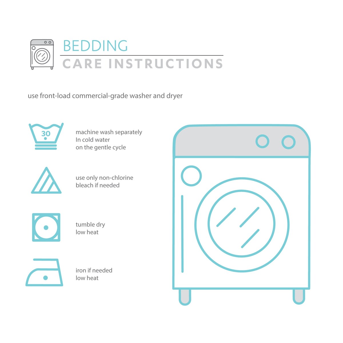 Ensemble de couette réversible Lush Decor Sydney, 3 pièces