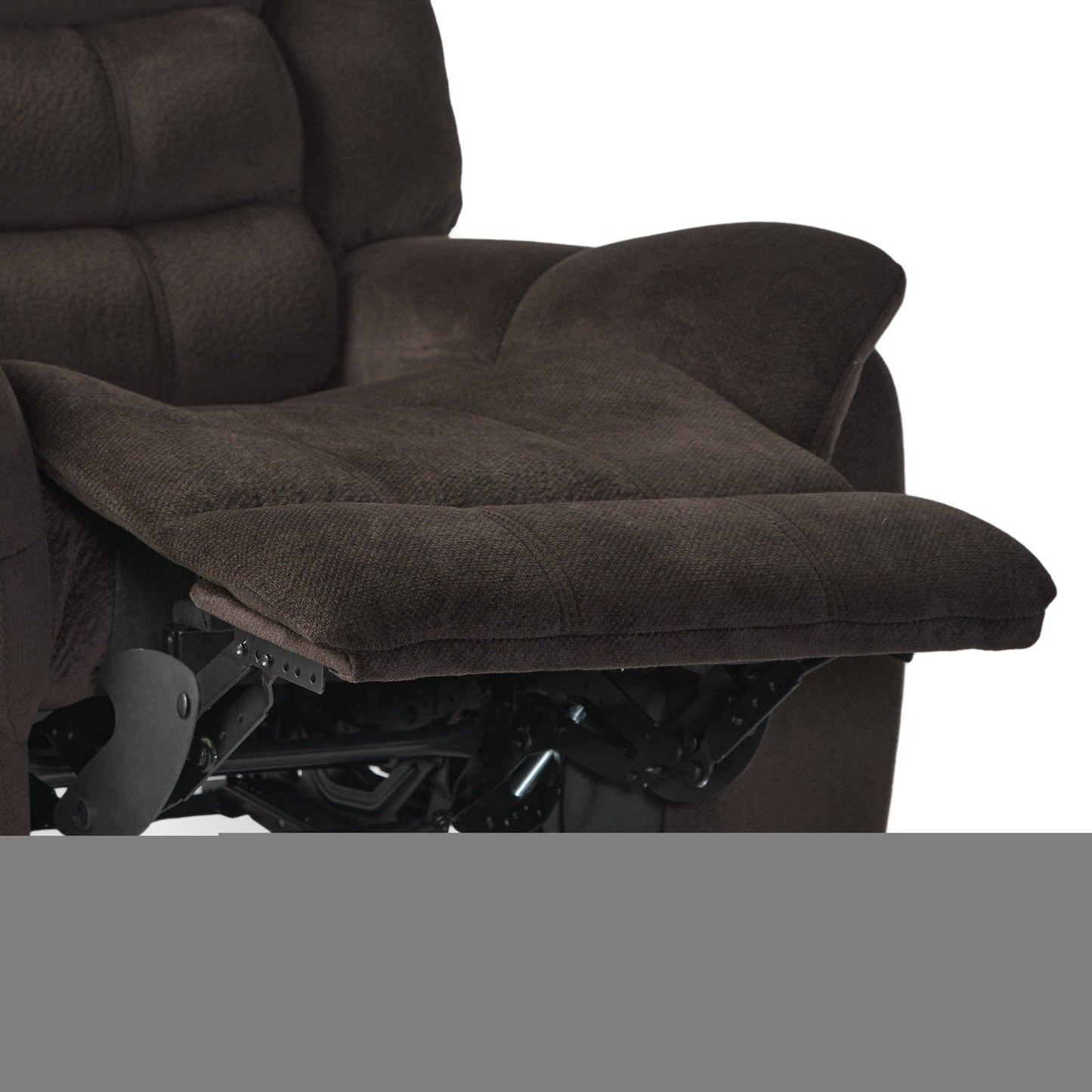Fauteuil inclinable surdimensionné de luxe pour une relaxation ultime.