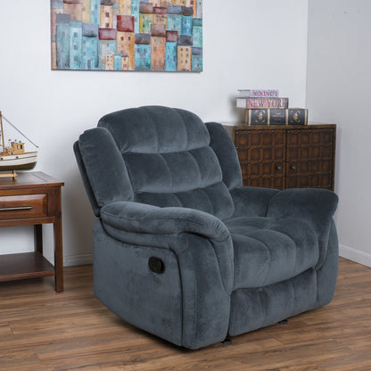 Fauteuil inclinable surdimensionné de luxe pour une relaxation ultime.