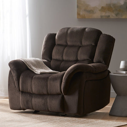 Fauteuil inclinable surdimensionné de luxe pour une relaxation ultime.