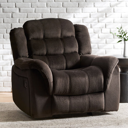 Fauteuil inclinable surdimensionné de luxe pour une relaxation ultime.