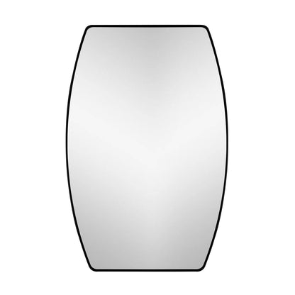 Miroir mural rectangulaire en métal MacLuu