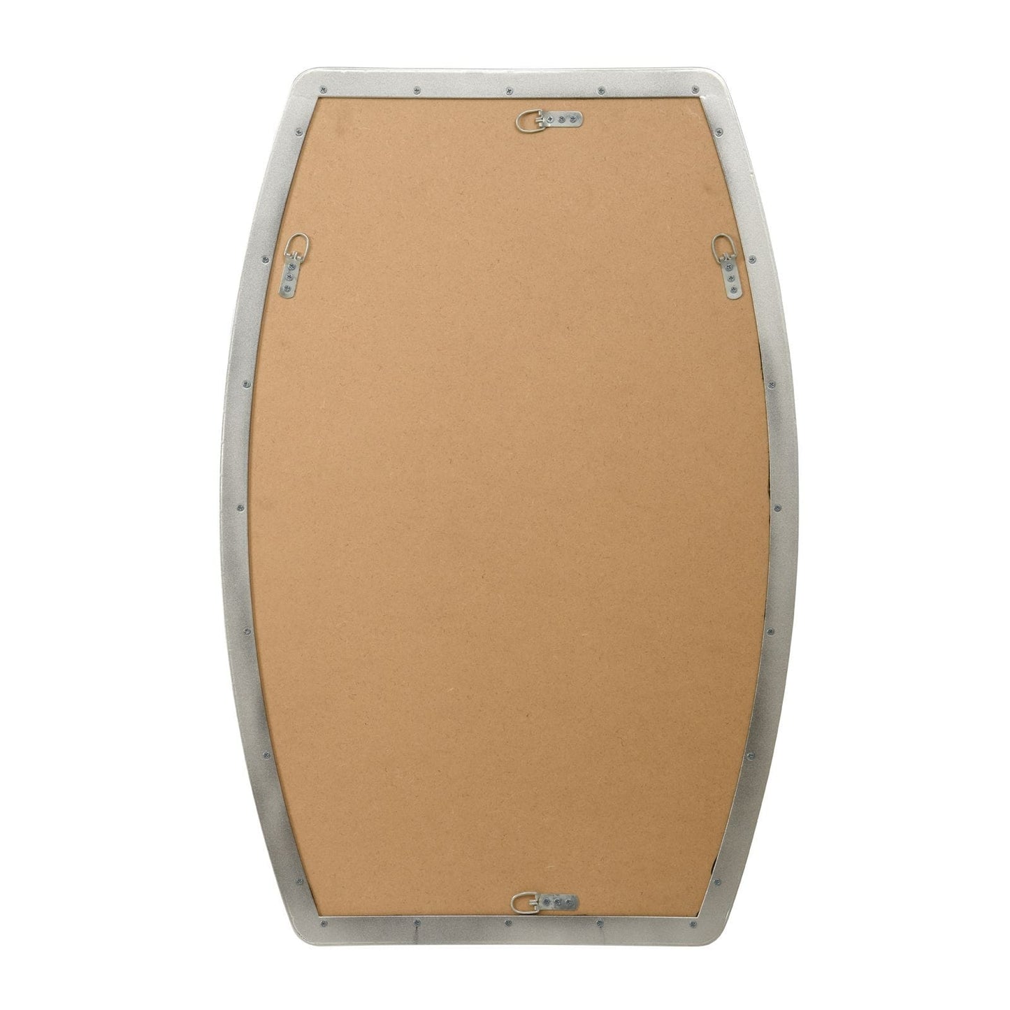 Miroir mural rectangulaire en métal MacLuu