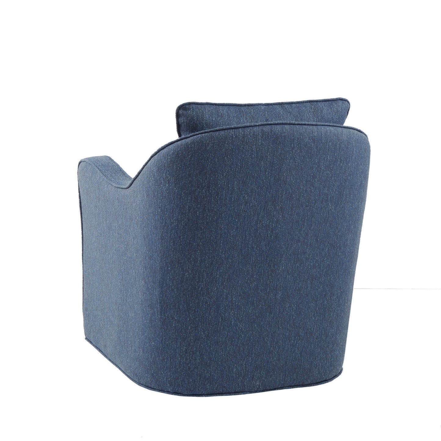 Fauteuil pivotant à accoudoirs incurvés et rembourré Madison Park Betty