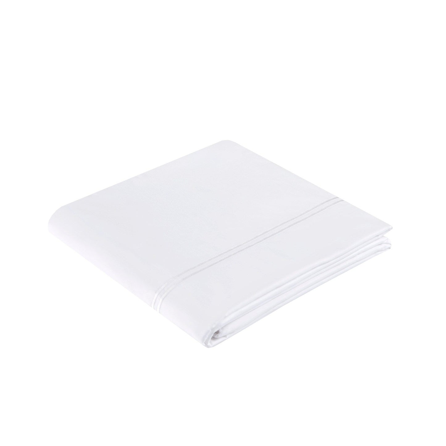 Ensemble de housse de couette brodée en satin de coton 100 % de la collection de luxe Madison Park Signature à 500 fils au pouce carré.