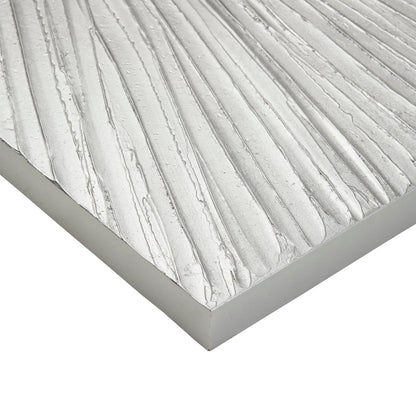 Ensemble de 3 tableaux muraux en résine multidimensionnelle, style triptyque, à motif de soleil rayonnant, peint à la main, de la marque Madison Park Signature.