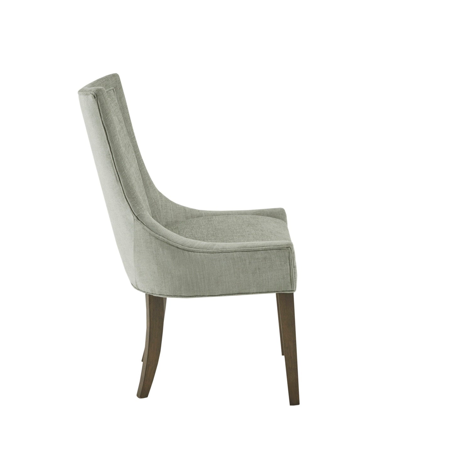 Madison Park Signature Ultra Fauteuils de salle à manger capitonnés avec pieds en bois (lot de 2) - N/A