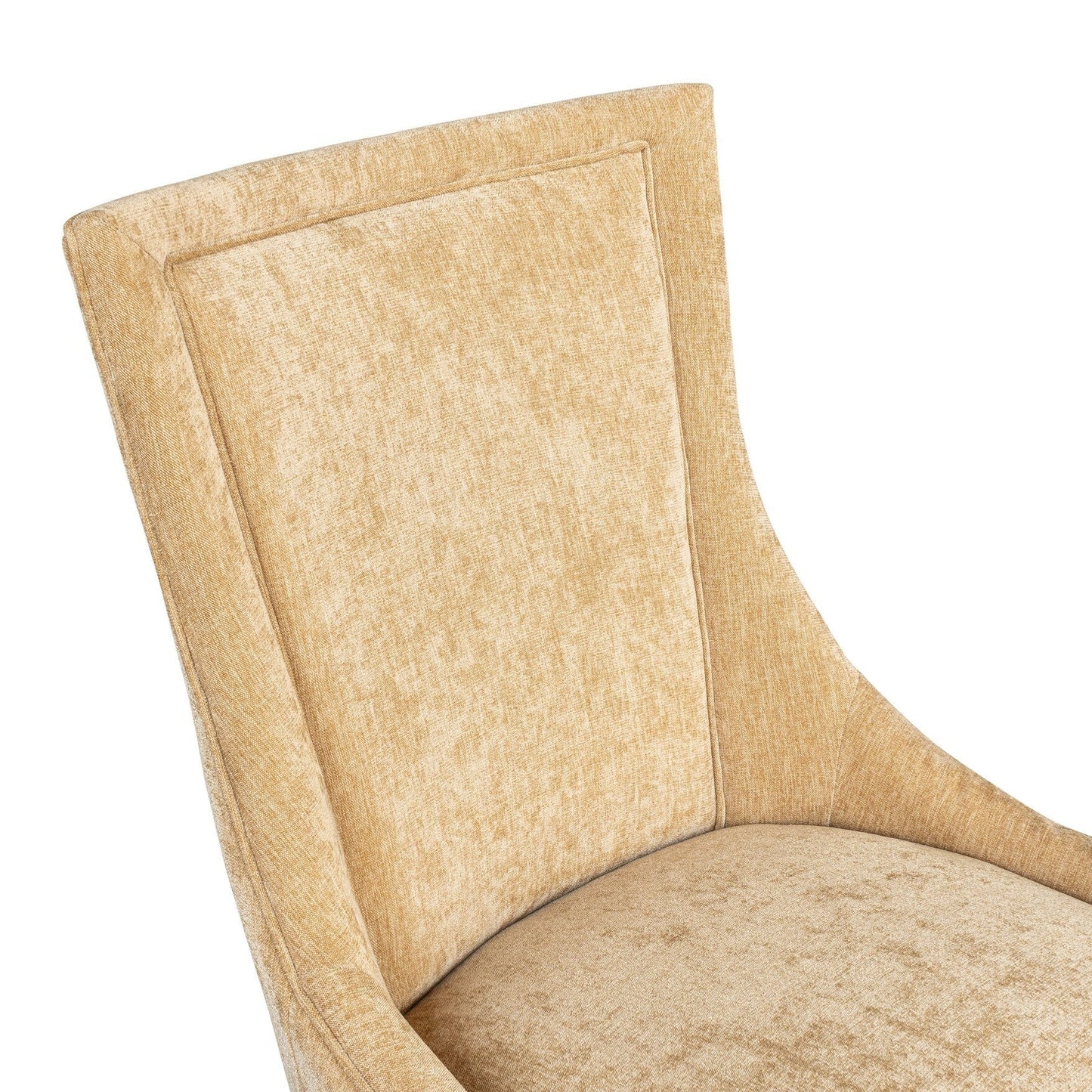 Madison Park Signature Ultra Fauteuils de salle à manger capitonnés avec pieds en bois (lot de 2) - N/A