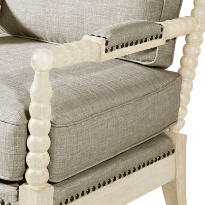 Fauteuil à cadre en bois tourné Donohue de Madison Park