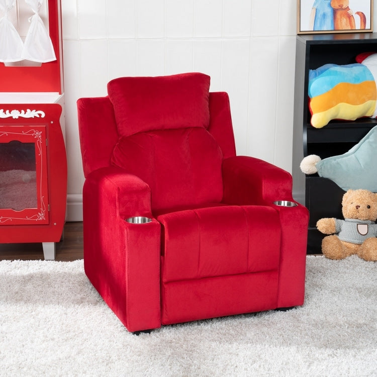 Magic Seats pour Super-héros et Princesses, Fauteuil Reclinable Super Deluxe pour Enfants avec Repose-Pieds, Repose-Tête et 2 Porte-Gobelets