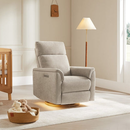 Fauteuil inclinable pivotant pour chambre d'enfant Maire Power avec veilleuse