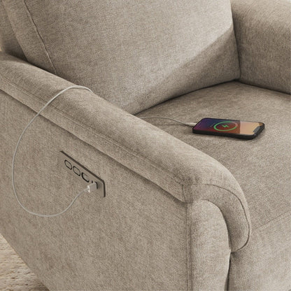 Fauteuil inclinable pivotant pour chambre d'enfant Maire Power avec veilleuse