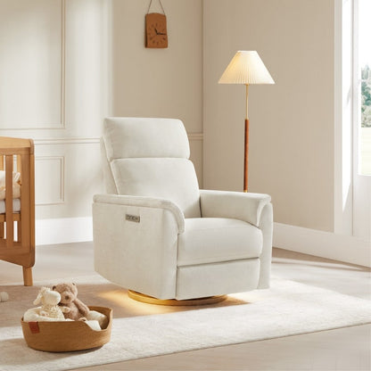 Fauteuil inclinable pivotant pour chambre d'enfant Maire Power avec veilleuse