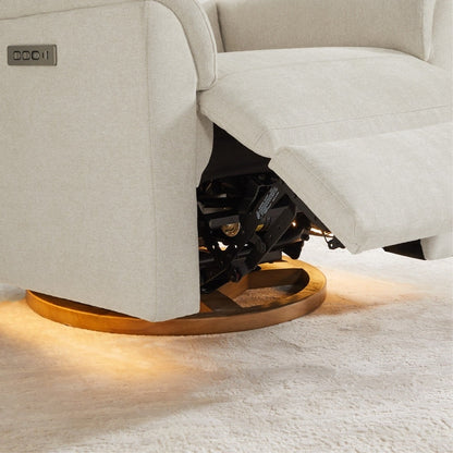 Fauteuil inclinable pivotant pour chambre d'enfant Maire Power avec veilleuse