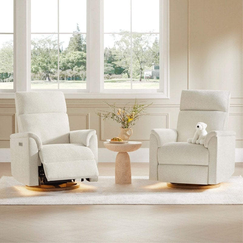 Fauteuil inclinable pivotant pour chambre d'enfant Maire Power avec veilleuse