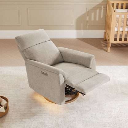 Fauteuil inclinable pivotant pour chambre d'enfant Maire Power avec veilleuse