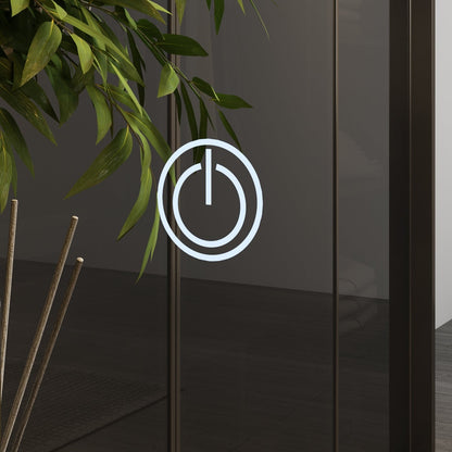 Ensemble de coiffeuse avec miroir à écran tactile et tabouret